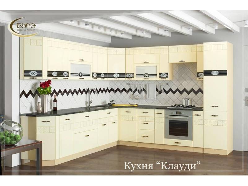 кухня угловая клауди 1 в Королёве