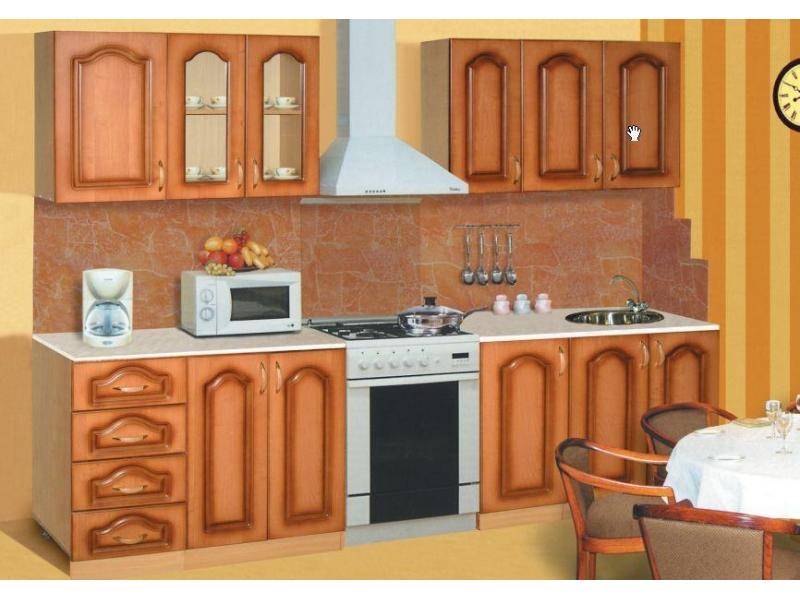 кухня прямая классика 4 в Королёве