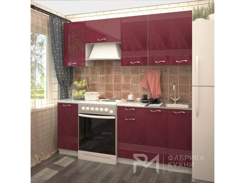 кухня гламур с фрезеровкой волна в Королёве
