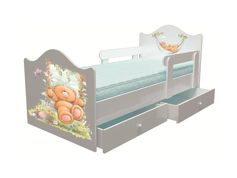 детская кровать сказка мишки беж в Королёве