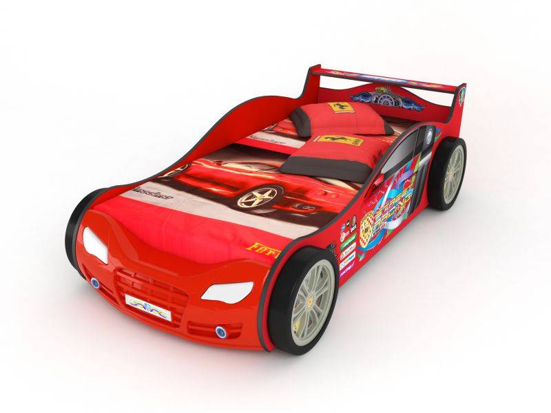 кровать машина rх800е red (190*90) gsr-8015r в Королёве