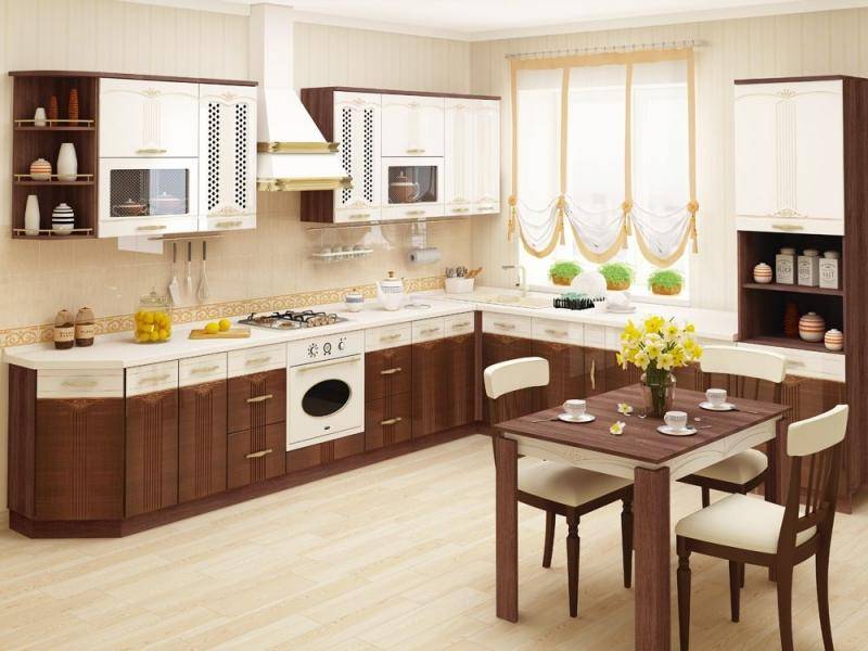 кухонный гарнитур угловой каролина 11 в Королёве