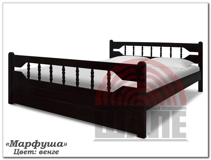 кровать из массива марфуша венге в Королёве
