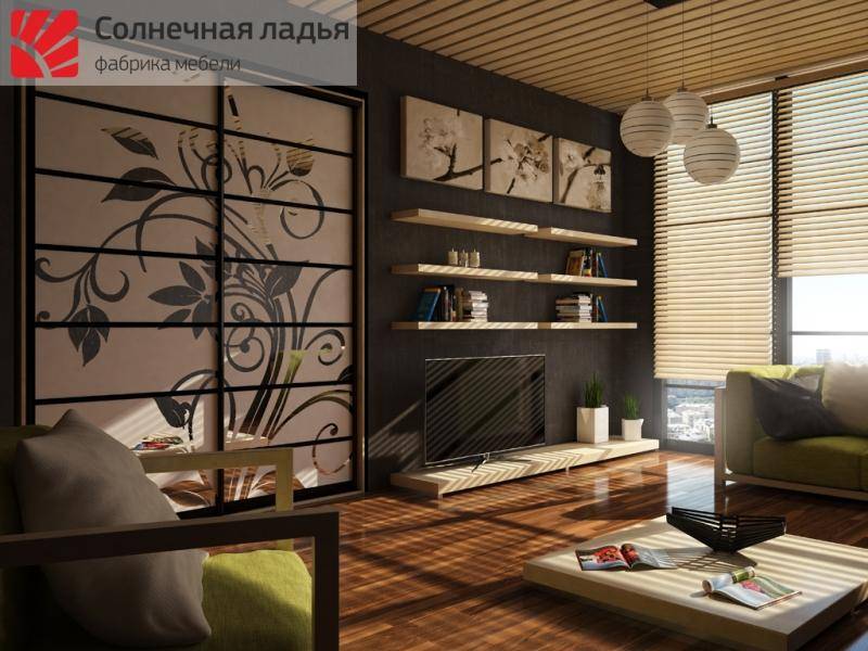 шкаф - купе для гостиной 3 в Королёве