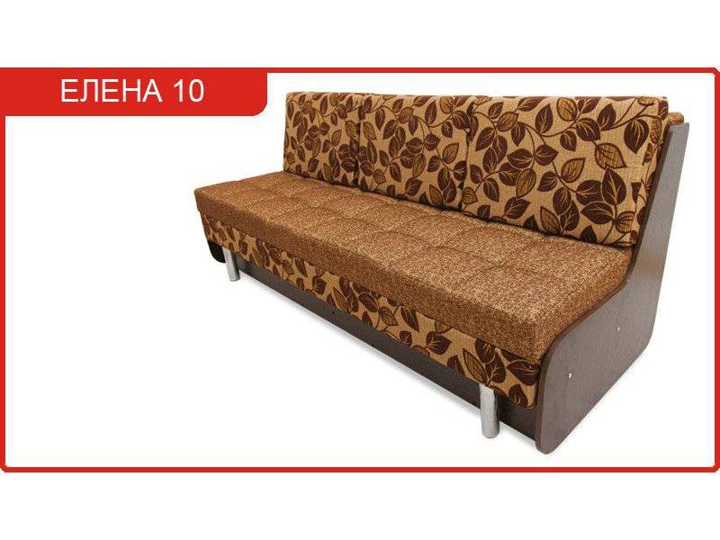 кухонный прямой диван елена 10 в Королёве