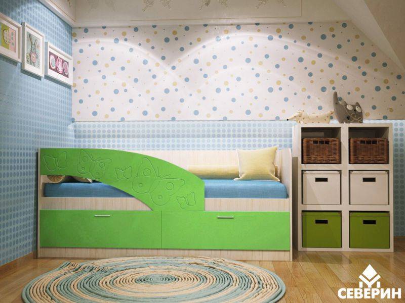 кровать детская бабочки в Королёве