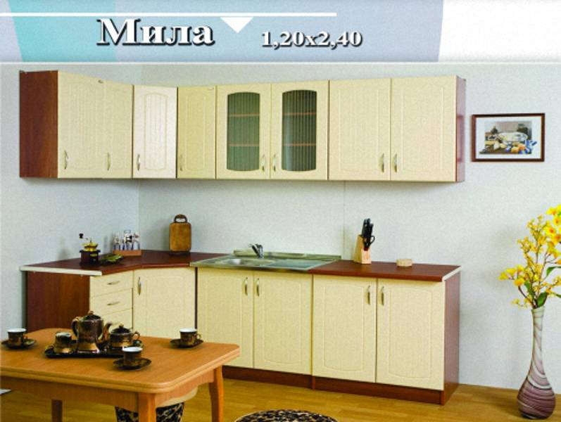 кухня угловая «мила» в Королёве