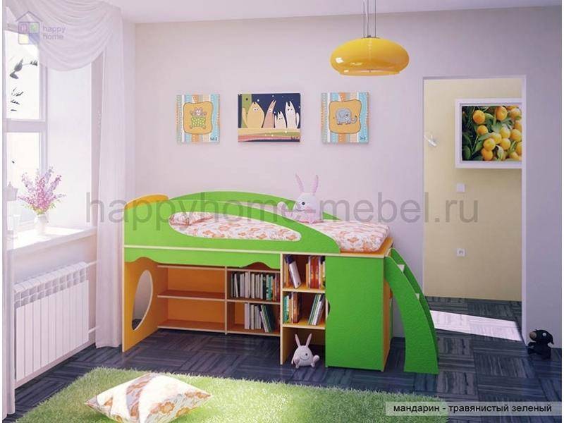 детская кровать-чердак rise 2 в Королёве