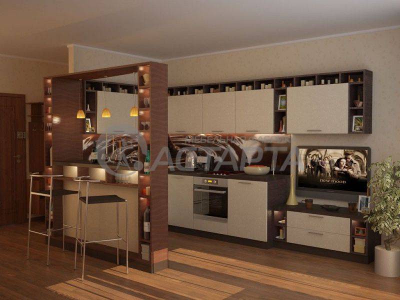 стильная кухня пацифик в Королёве