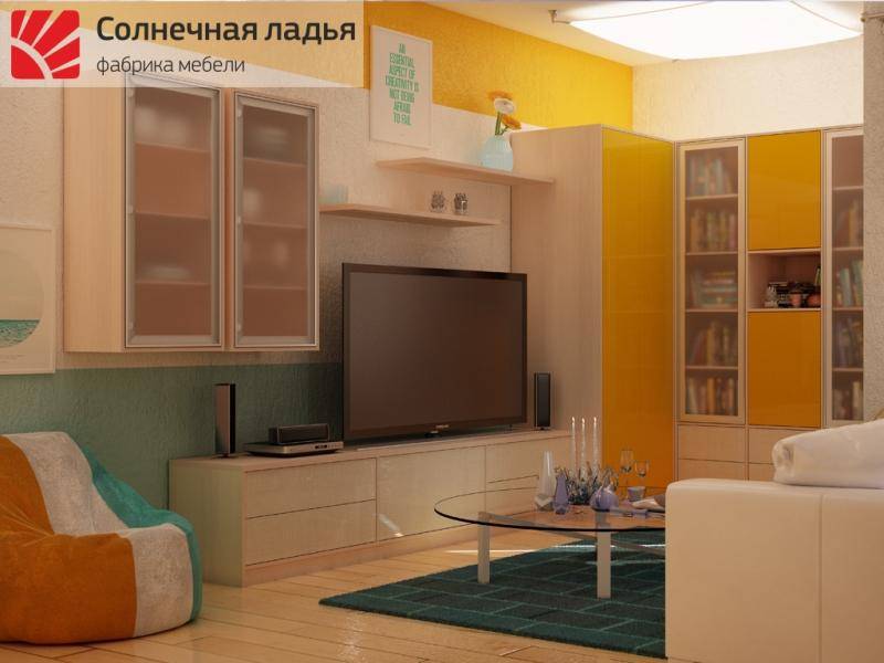 шкаф - купе для гостиной 15 в Королёве
