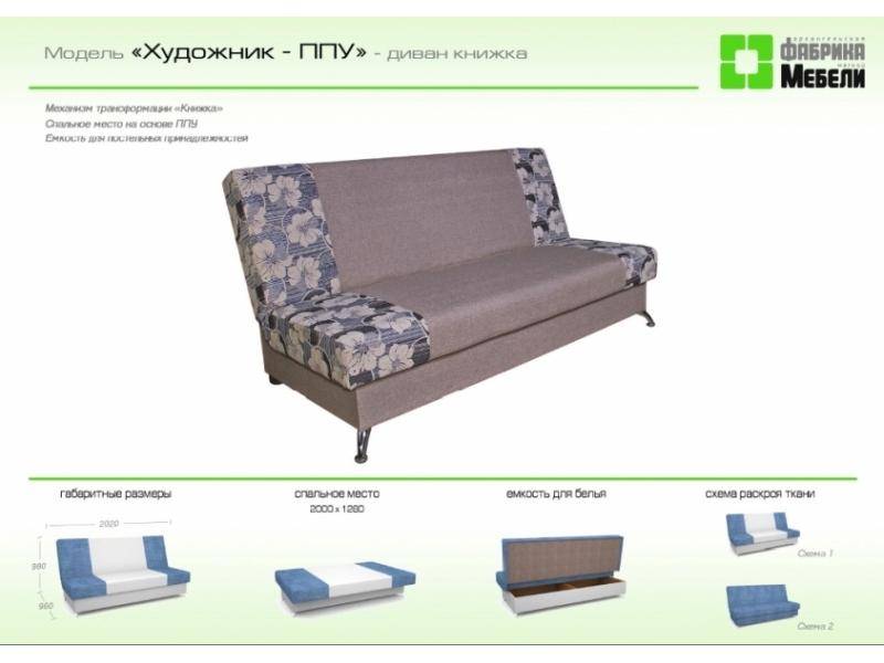 прямой диван художник ппу в Королёве