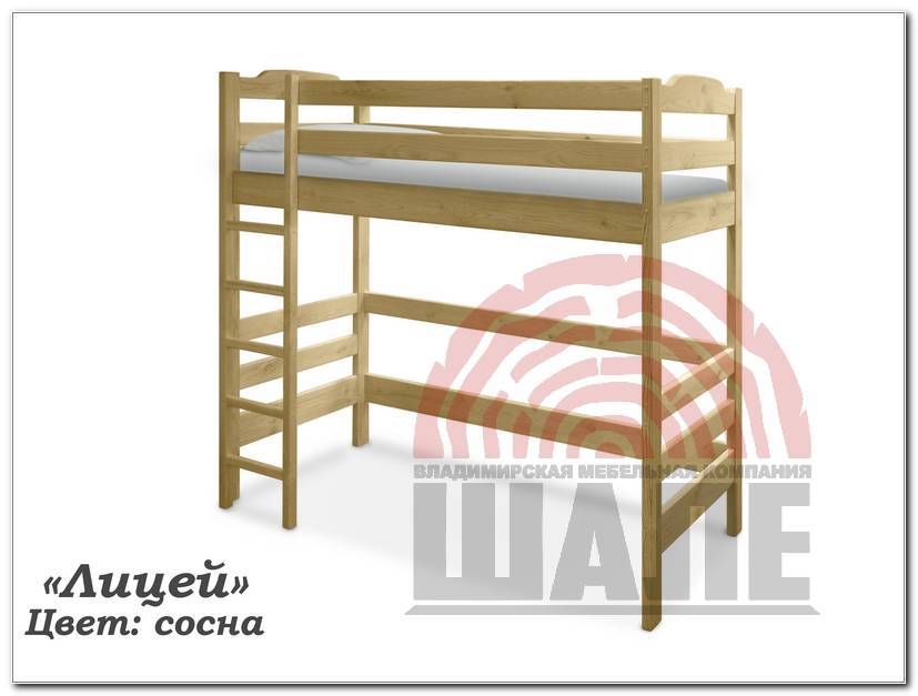 детская кровать из дерева лицей в Королёве