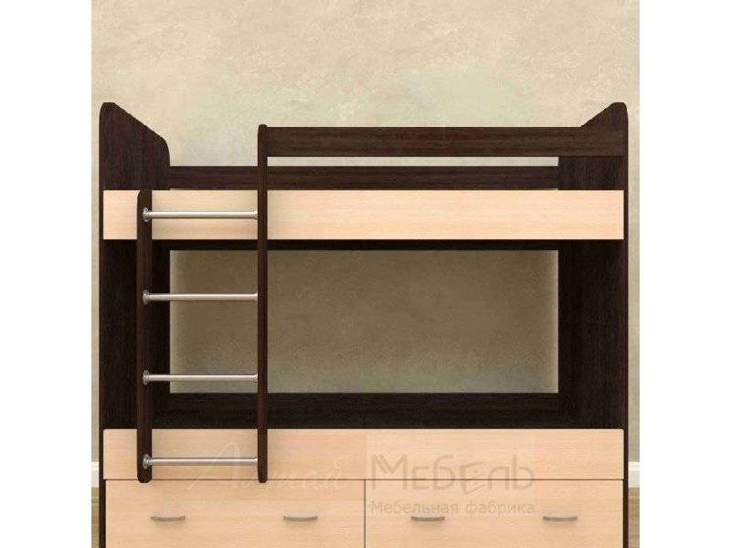 кровать 2-х ярусная 700 х 1800 в Королёве
