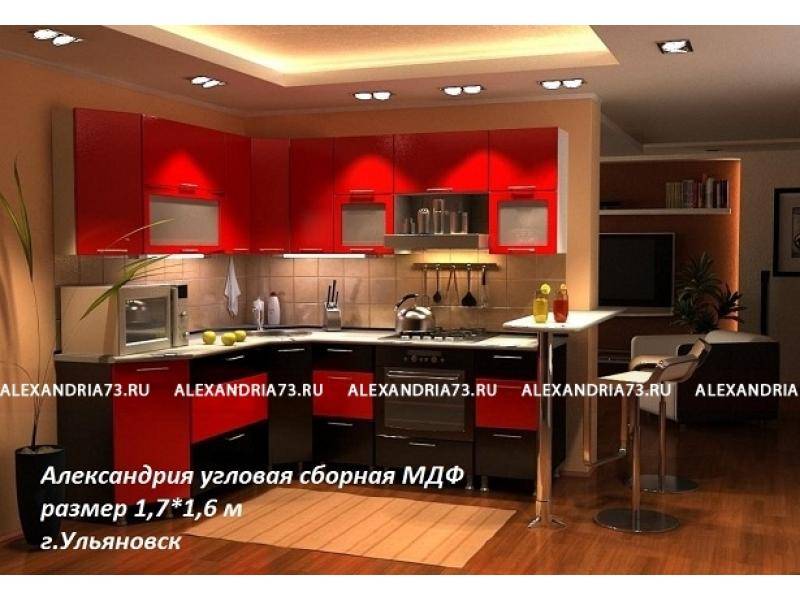 кухонный гарнитур александрия плюс угловая сборная в Королёве