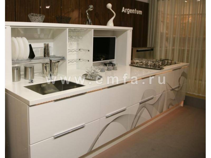 кухонный гарнитур прямой argentum в Королёве