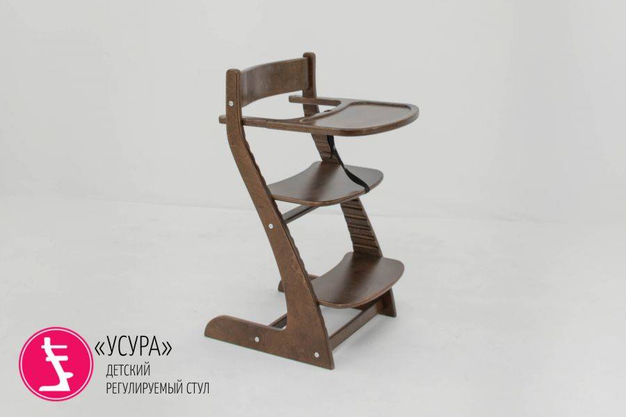детский растущий регулируемый стул усура орех в Королёве