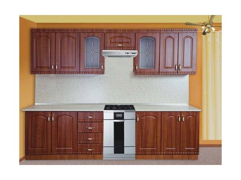 прямая кухня фасад ладья в Королёве