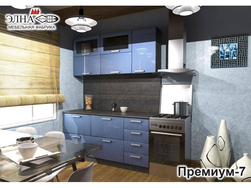 кухня прямая премиум 7 в Королёве