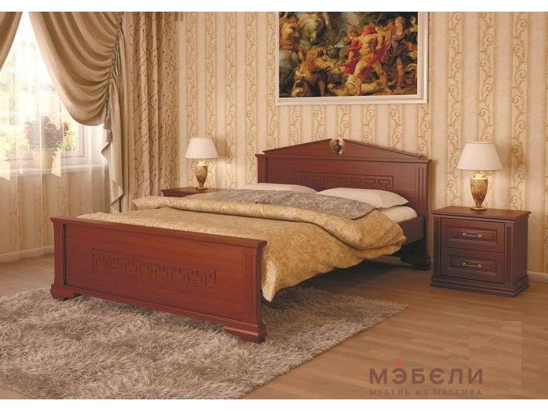 кровать афина с высоким сплошным изголовьем в Королёве