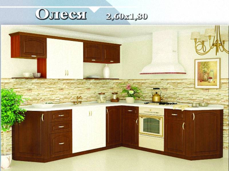 кухня угловая «олеся» в Королёве