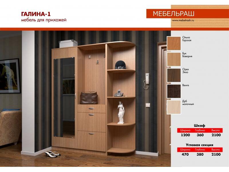 прихожая прямая галина 1 в Королёве