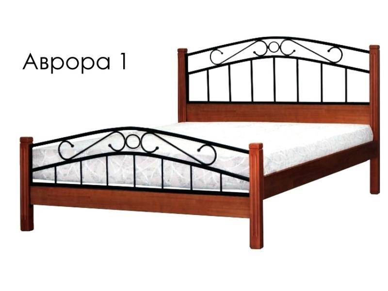 кровать аврора 1 с элементами ковки в Королёве