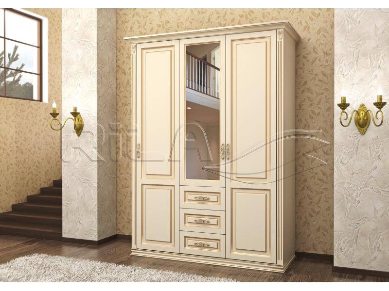 шкаф лирона 3 створки в Королёве