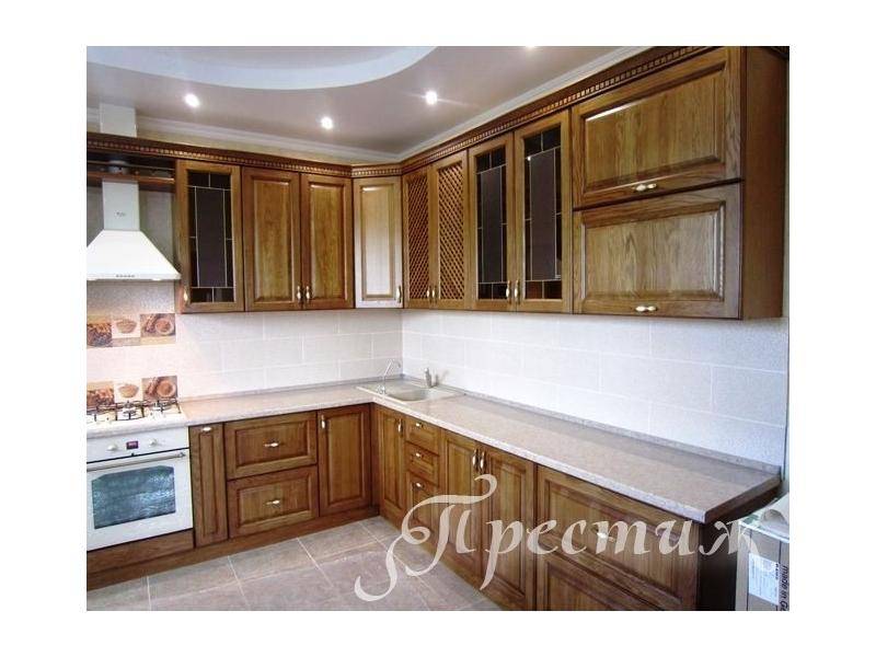 кухня из массива дерева классика в Королёве