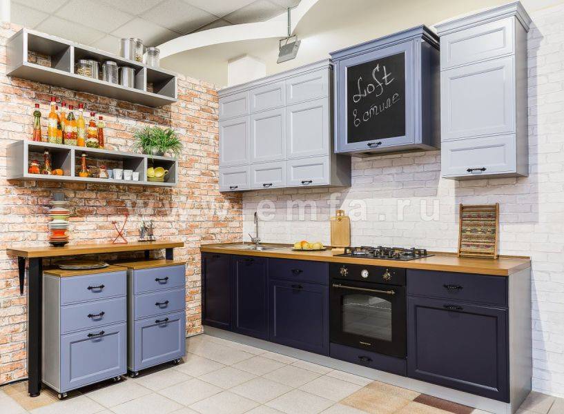стильная кухня loft в Королёве