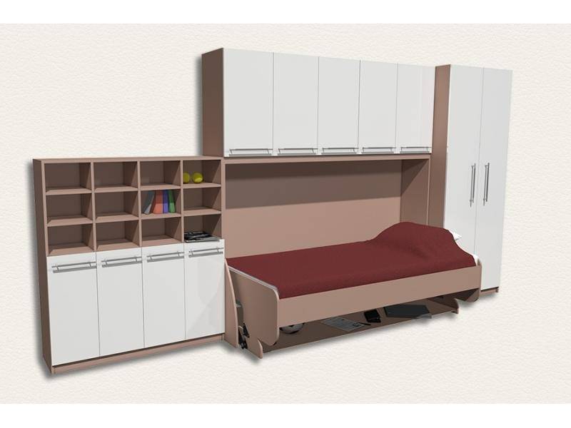 вместительная мебель junior-2 в детскую в Королёве