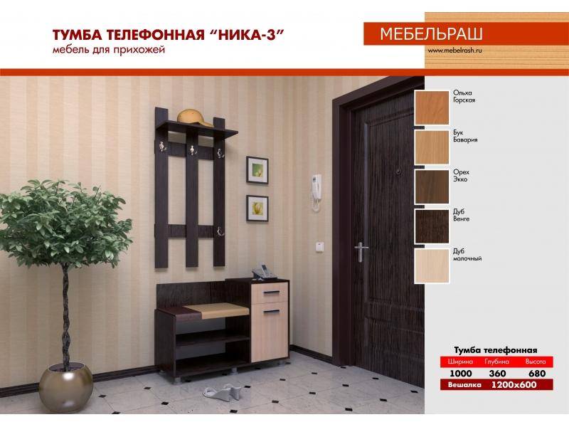 прихожая прямая ника 3 в Королёве