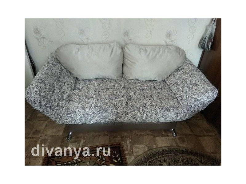 мягкий диван клик-кляк никко камелия вайт в Королёве
