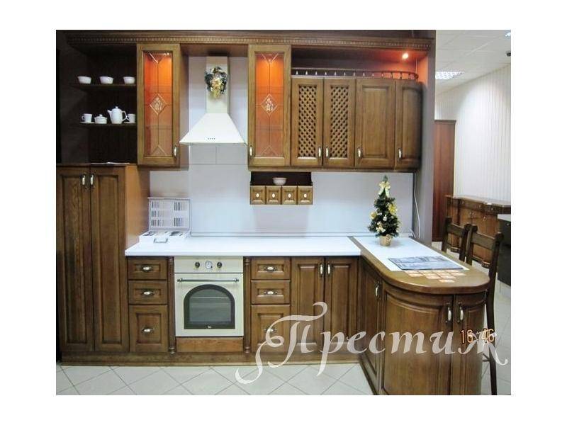 кухня из массива дерева prestij в Королёве
