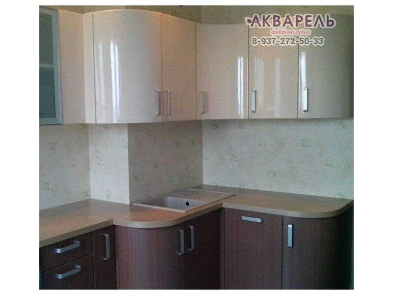 угловая кухня в пластике в Королёве