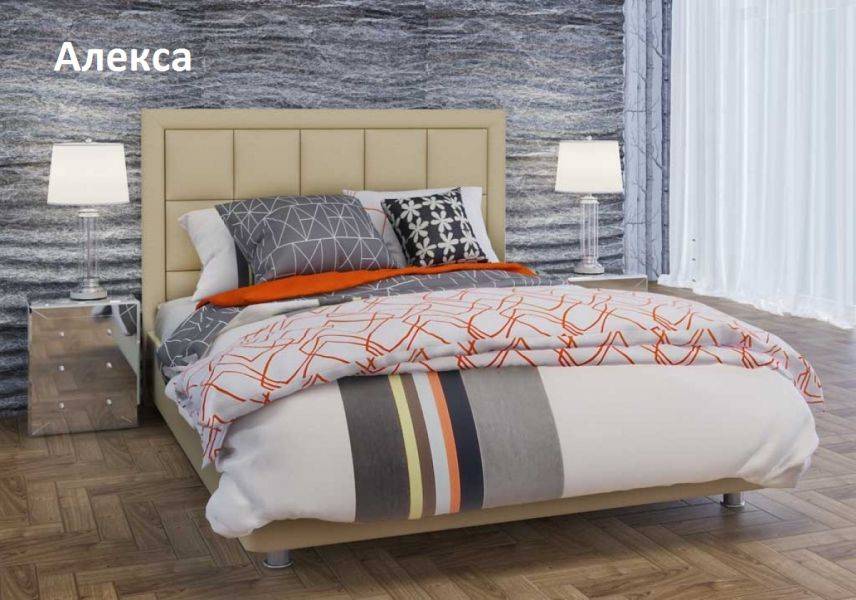 кровать алекса мягкая в Королёве