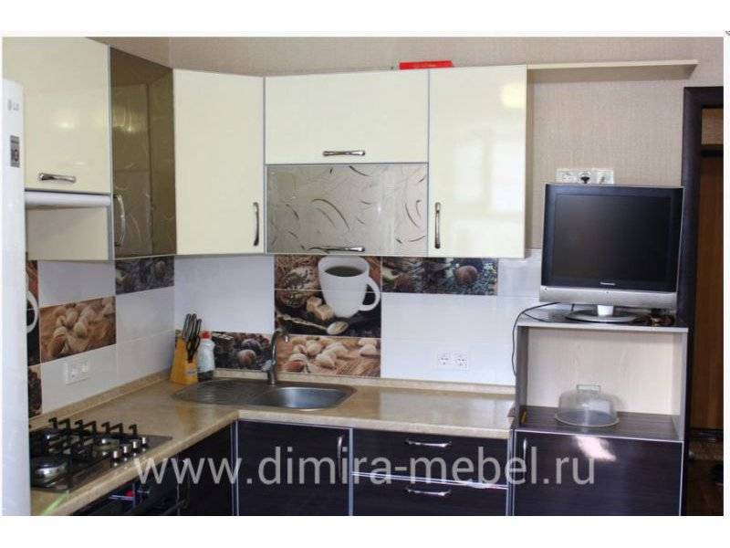 угловая кухня пластик в Королёве