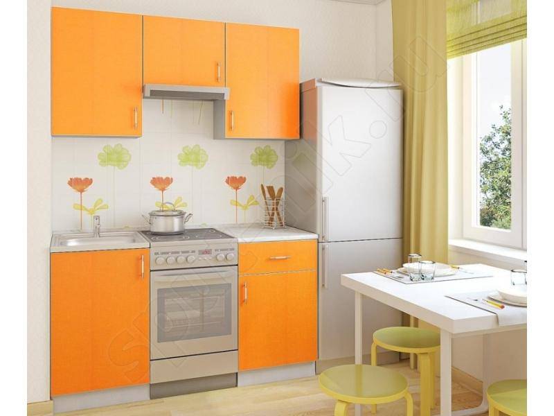 кухонный гарнитур прямой манго в Королёве