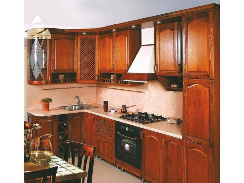 кухня угловая «уют массив» в Королёве