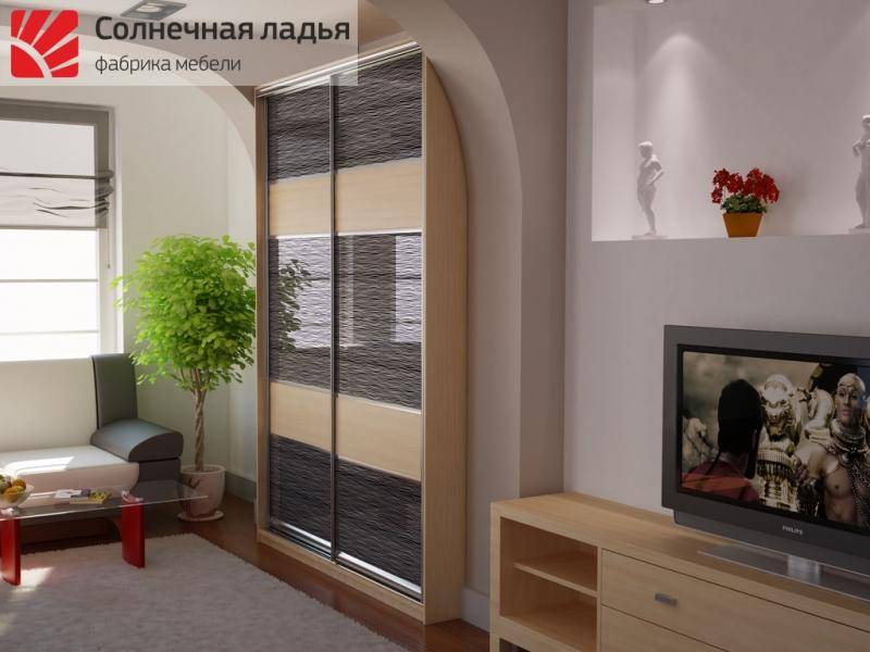 шкаф - купе для гостиной 19 в Королёве