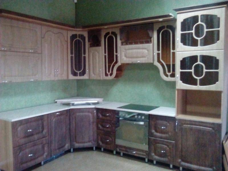 кухонный гарнитур угловой леонардо в Королёве