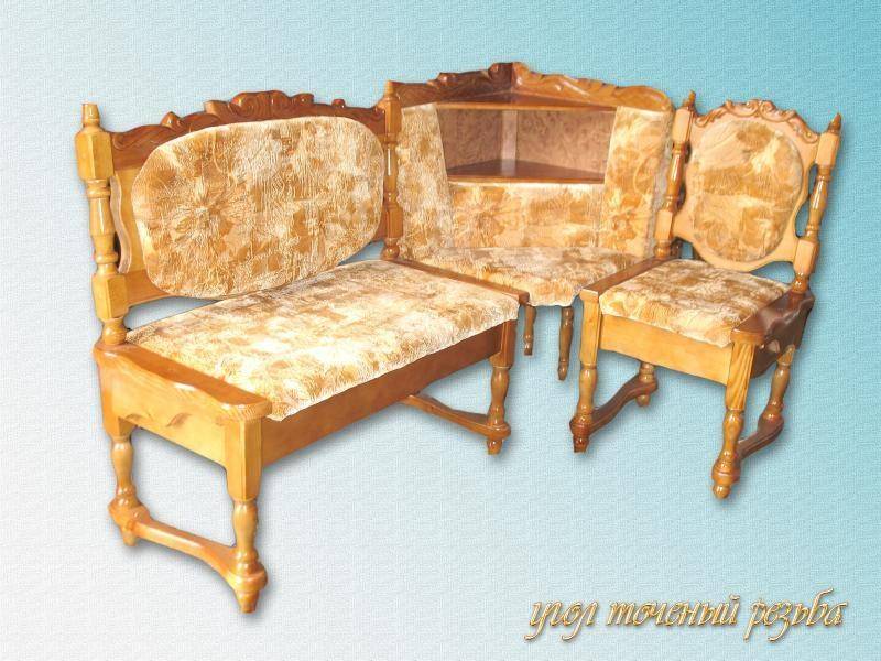кухонный уголок точеный резьба в Королёве