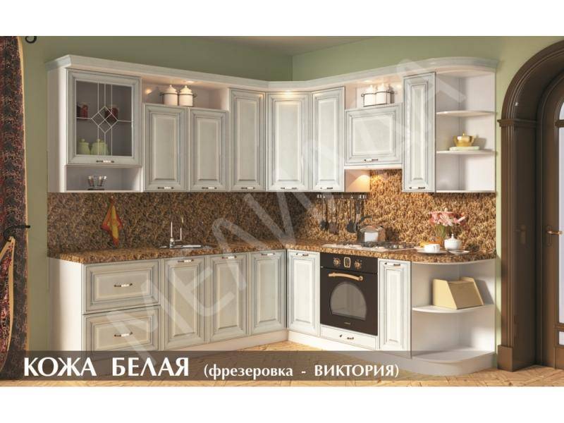 кухня кожа белая в Королёве