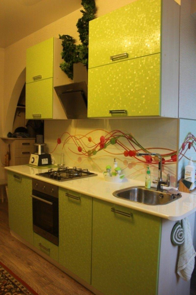 яркая кухня мдф в Королёве