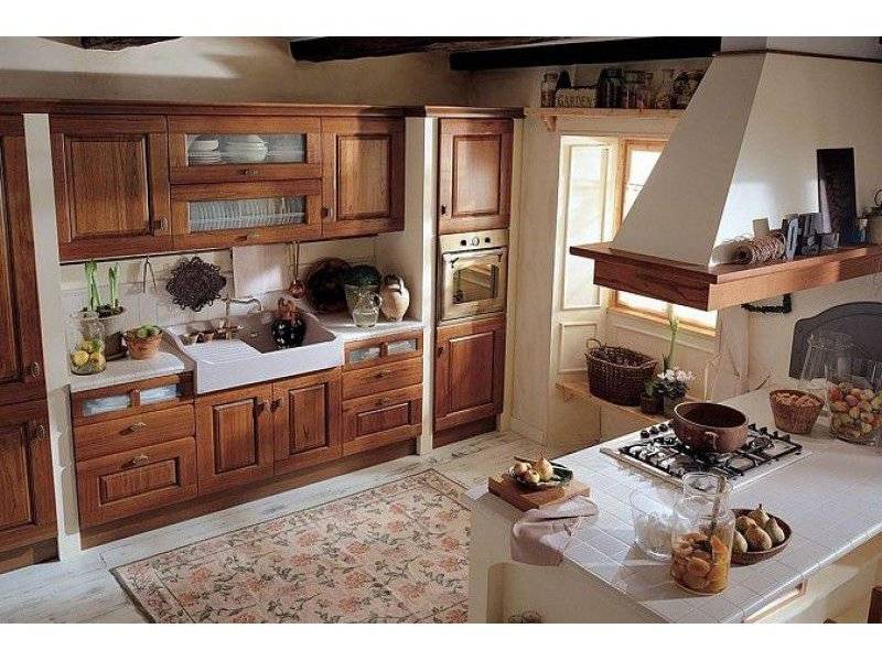 кухня арт из массива 003 в Королёве
