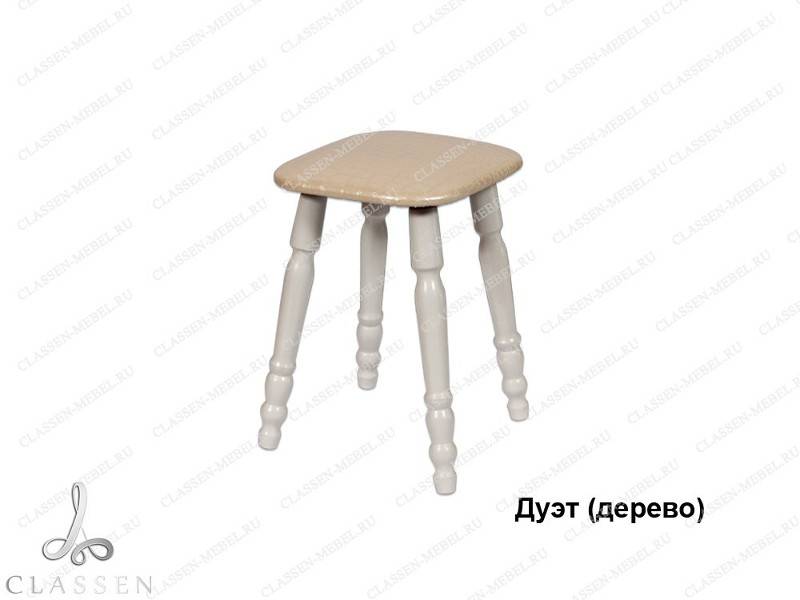 табурет дуэт дерево в Королёве