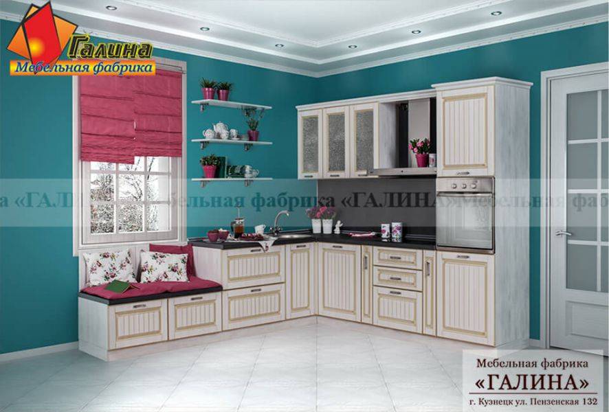 кухонный гарнитур патина 005 в Королёве