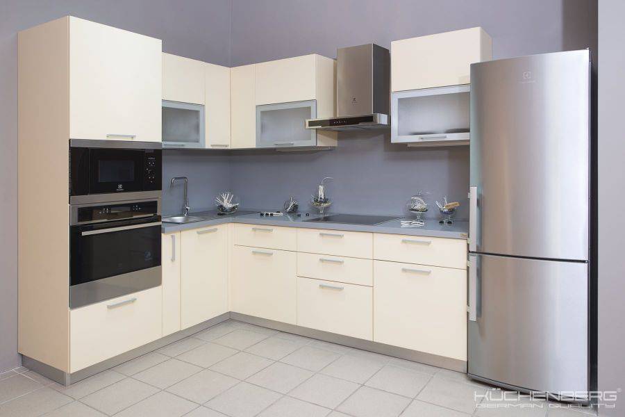 угловая компактная кухня loft в Королёве