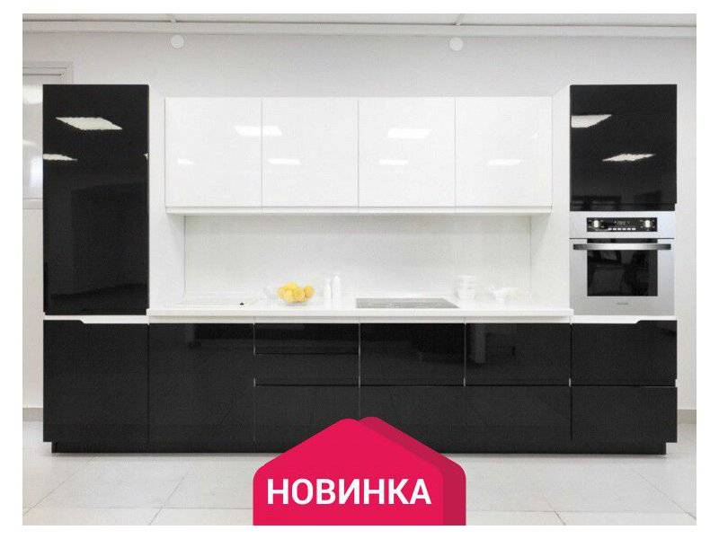ультрамодная крашеная кухня акцент в Королёве
