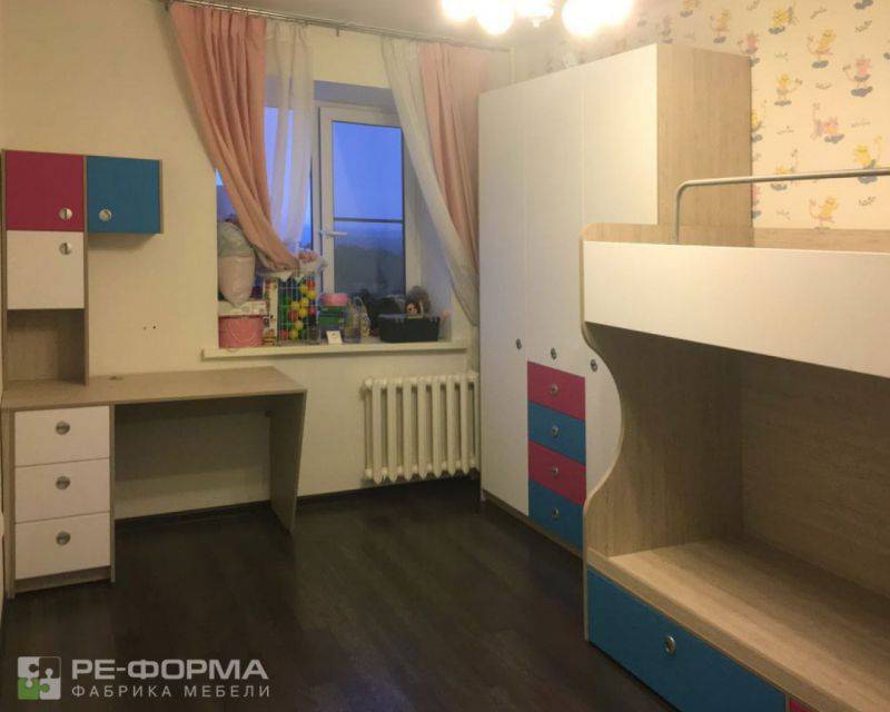 детская мебель 009 для двух детей в Королёве