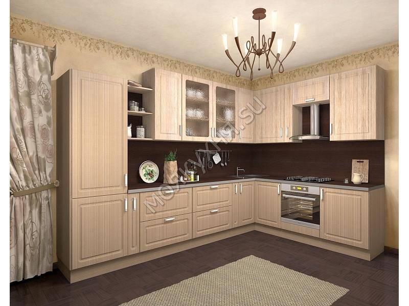 классическая угловая кухня в Королёве